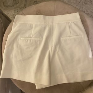 Zara white shorts